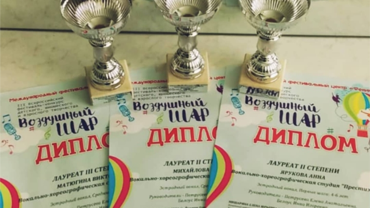 Поздравляем воспитанников ЦРТДиЮ - лауреатов престижных конкурсов!